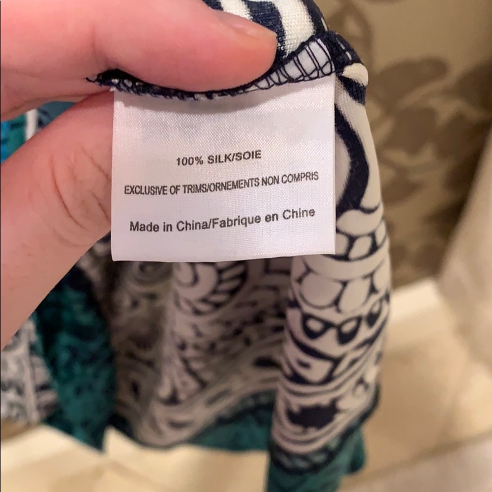 Tory Burch silk belted dress - Picture 5 of 6